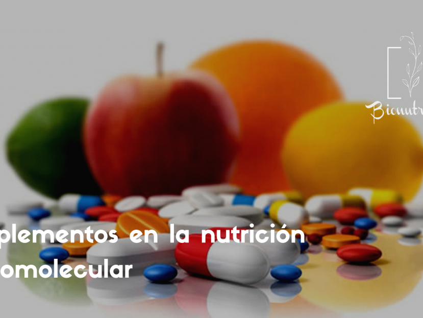 Suplementos en la nutrición ortomolecular-Bionutrición Ortomolecular