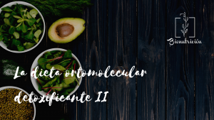 La dieta ortomolecular detoxificante 2- Bionutricion Ortomolecular